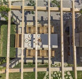 5 bedroom villa with heated pool near Momjan, Istria, sleep 12